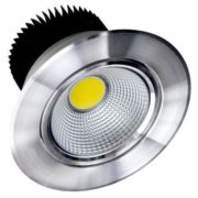 LED COB 02 5W 5000K CHROME